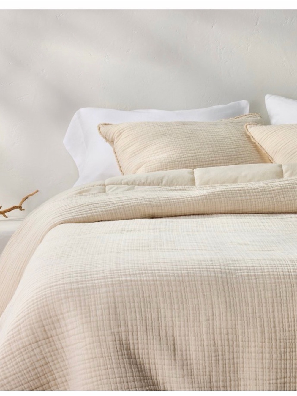 Casaluna textured chambray comforter